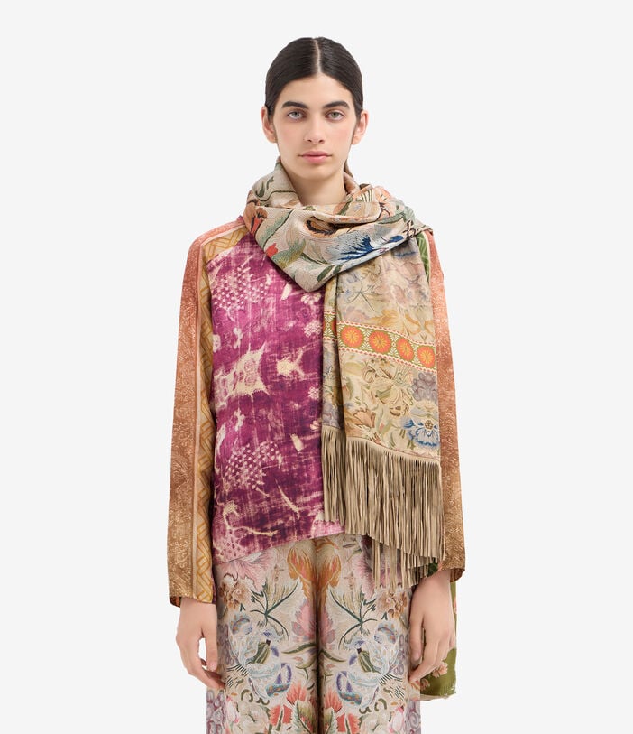 Pierre Louis Mascia ALOEWON Scarf Silk 65x190 Pierre Louis Mascia ALOEWON Scarf Silk 65x190 ARAZZO - BEIGE ALOEWON065X190DLSE515827101