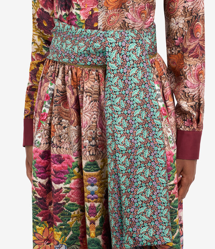 Pierre Louis Mascia CIALDA Skirt Silk Multicolor CIALDASGO12314SE513316101