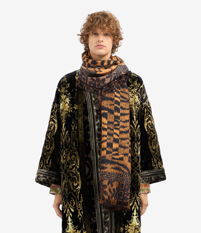 Pierre Louis Mascia ALOEUW Shawl Scarf Silk 135x195 Pierre Louis Mascia ALOEUW Shawl Scarf Silk 135x195 Multicolor ALOEUWSW135X195S4SE51563910118