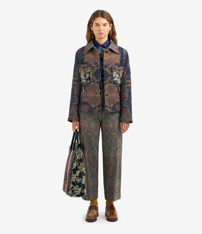Pierre Louis Mascia DYLAN Trousers Virgin wool Multicolor DYLANSPT12180WV513289101