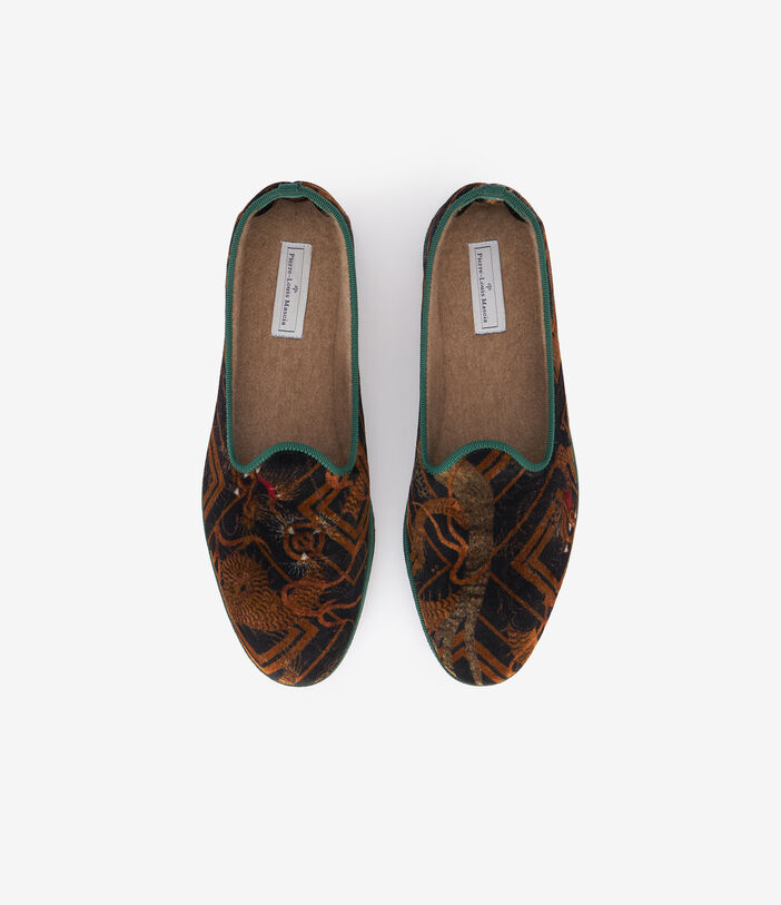 Pierre Louis Mascia KANPUR Loafer/Slippers EMERALD KANPURPNTFRIULANEAF138677101