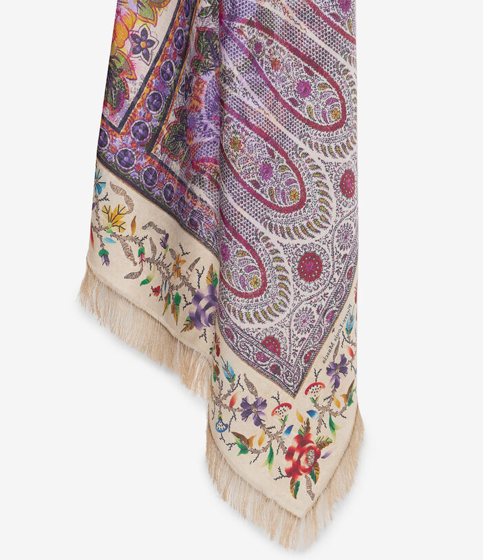 Pierre Louis Mascia ALOEUW Shawl Scarf Silk 135x195 MULTICOLOR ALOEUWSW135X195S4SE51433010118