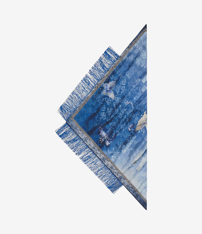 Pierre Louis Mascia ALOEUW Bandana Scarf Silk 90x90 CIELO VELATO ALOEUWSW090X090GTFSE517566101