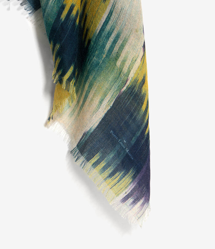 Pierre Louis Mascia EUCLIDE Shawl Scarf Cashmere 135x195 Multicolor EUCLIDES135X195SWS51240510121