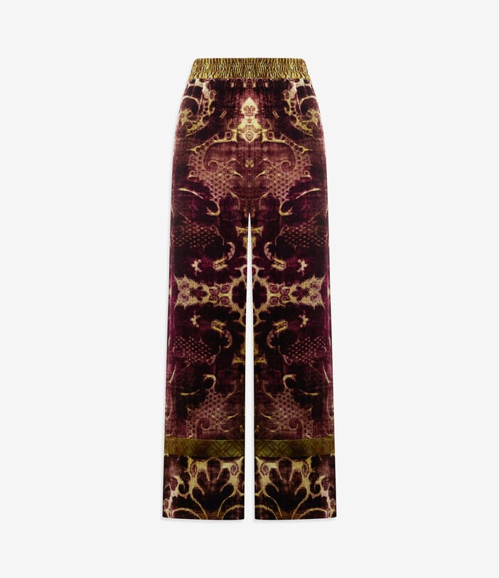 Pierre Louis Mascia KANADA Palazzo Trousers Viscose Silk Pierre Louis Mascia KANADA Palazzo Trousers Viscose Silk RIBES KANADAPT12599VI516594101