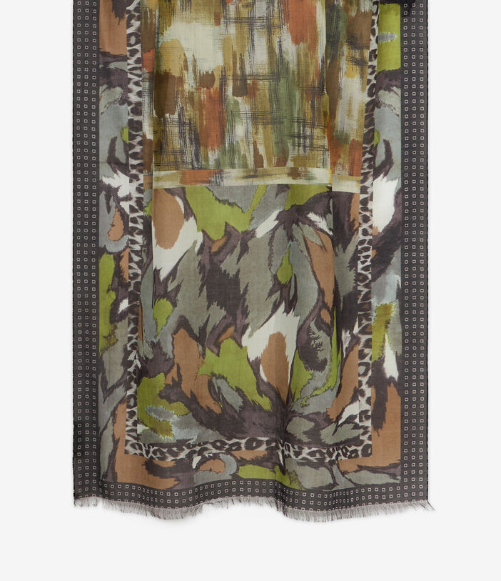 Pierre Louis Mascia HAWNBCI Scarf Cotton Silk 65x190 MULTICOLOR HAWNBCISW065X190ACO51483010130
