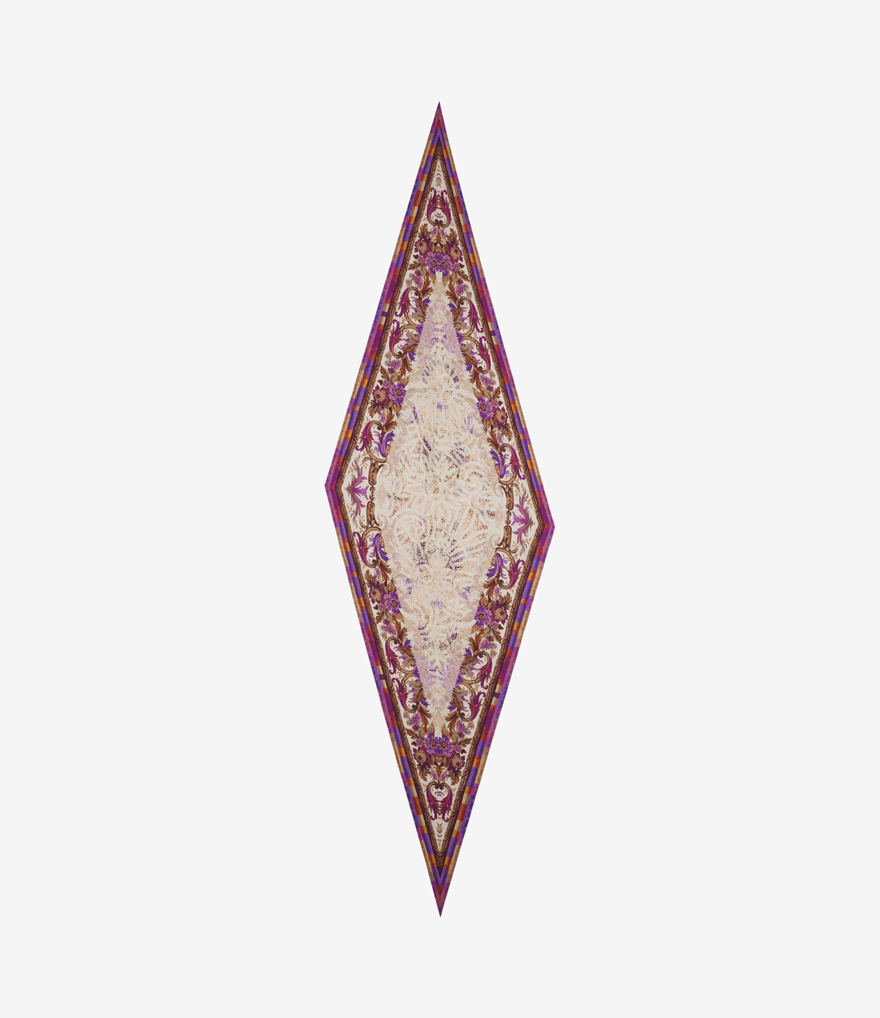 マ*ラ様 【希少】AURALEE 16ss Finx DoubleCloth H ALOEUW Scarf Silk 65x120 in MALVA | Pierre-Louis Mascia®