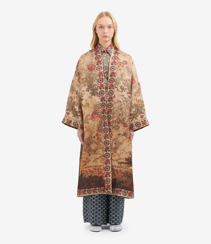 Pierre Louis Mascia PAX Kimono Wool PARCHMENT PAXSWKM12187WO515546101