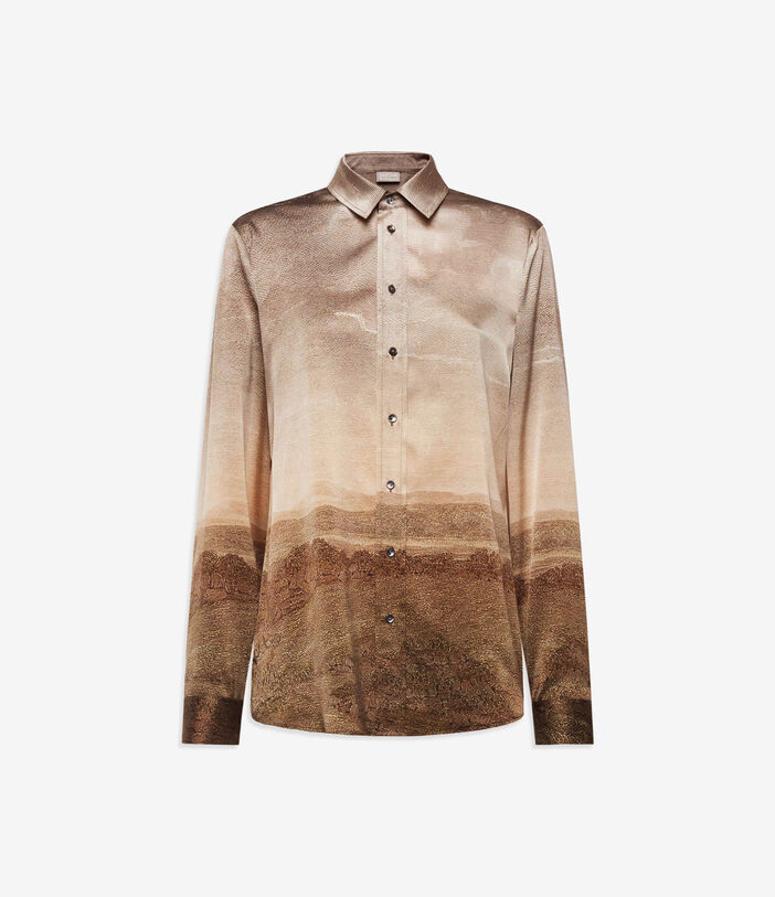 Pierre Louis Mascia ADASTRGUM Longsleeve Shirt Silk Multicolor ADASTRGUMSCML12451SE516058101