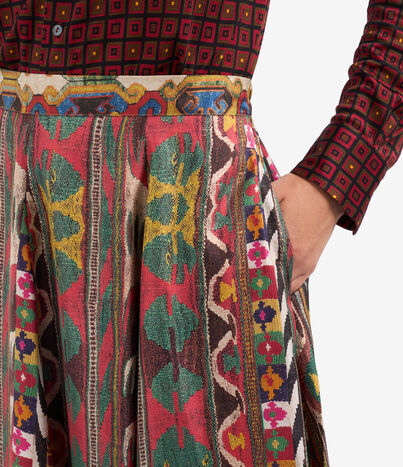 Pierre Louis Mascia CIALDA Skirt Silk Multicolor CIALDASGO12353SE513253101