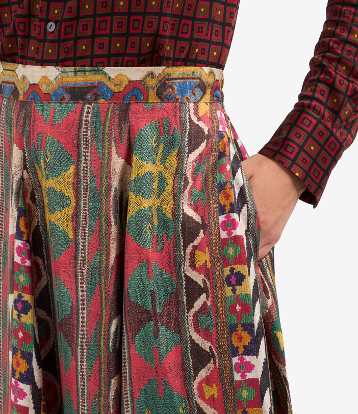Pierre Louis Mascia CIALDA Skirt Silk Multicolor CIALDASGO12353SE513253101