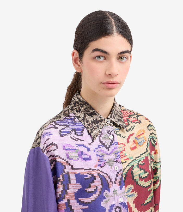 Pierre Louis Mascia ALOE Longsleeve Shirt Silk Pierre Louis Mascia ALOE Longsleeve Shirt Silk Multicolor ALOESCML12162SE516625101