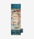 Pierre Louis Mascia ALOEWON Scarf Silk Cashmere 65x190 MOSAICO DI LAGUNA ALOEWON065X190DLSE518915101