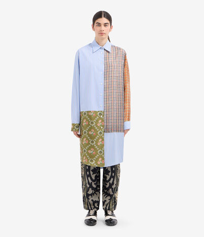 Pierre Louis Mascia ALOTHO Longsleeve Shirt Cotton Silk Multicolor ALOTHOCML12698CO516539101