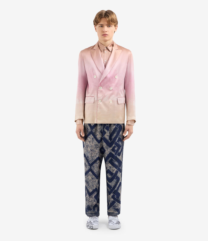 Pierre Louis Mascia ADASTRGUM Jacket Silk DUSTY ROSE ADASTRGUMSGC12226SE514924101