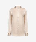 Pierre Louis Mascia ADANAGUM Longsleeve Shirt Silk BEIGE ADANAGUMUQCML11721SEBEIGE