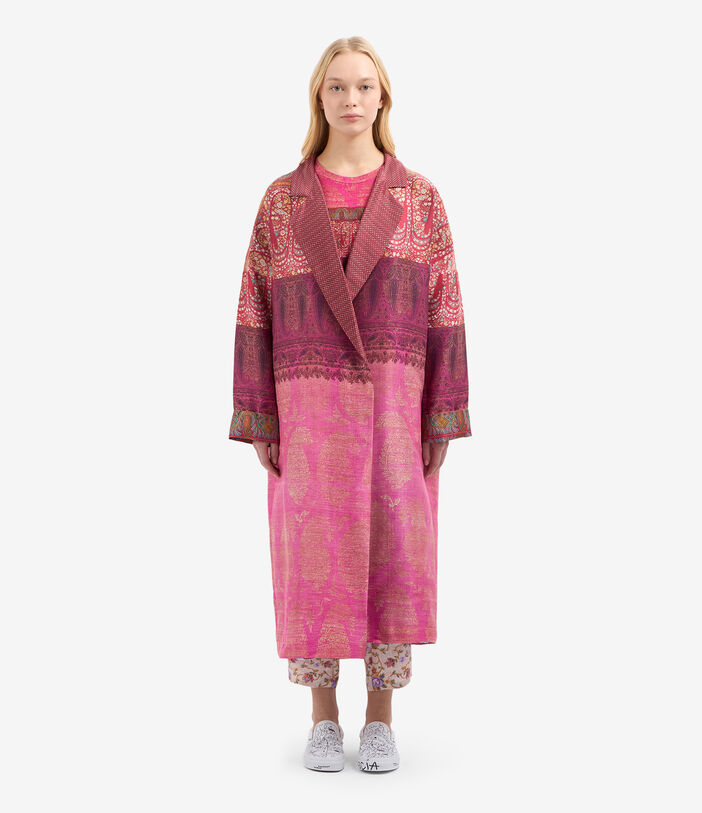 Pierre Louis Mascia ENEKAM Jacket/Raincoat Silk FUCHSIA ENEKAMSPO12438SE514978101