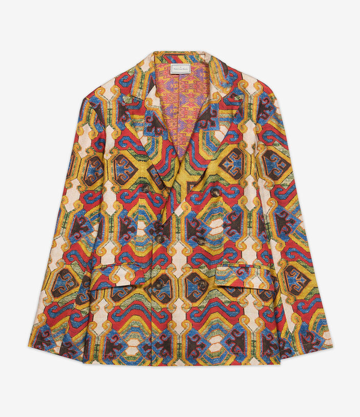 Pierre Louis Mascia FANCY Jacket Silk Multicolor FANCYGC12167SE140132101