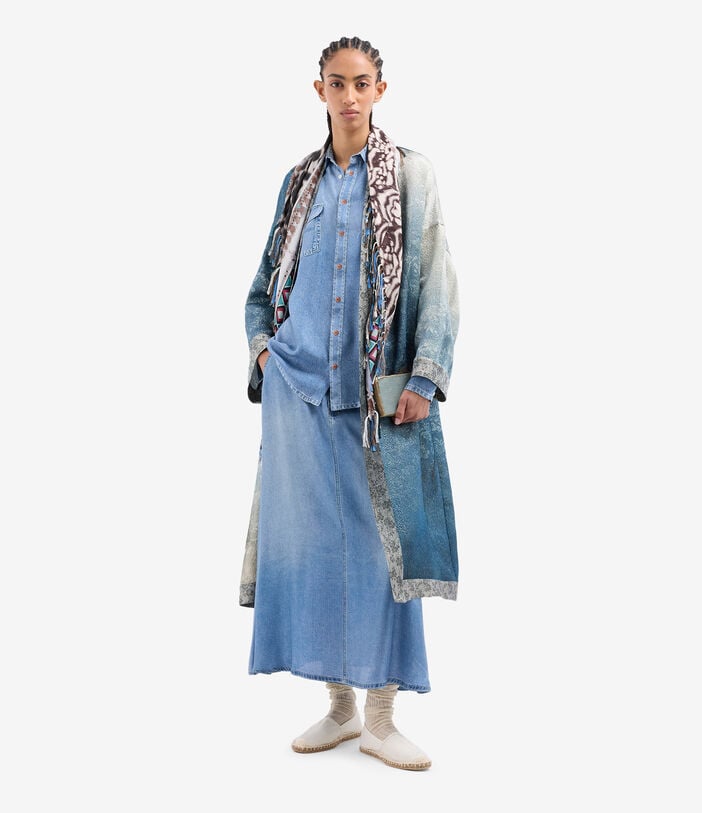 Pierre Louis Mascia PAX Kimono Wool CIELO VELATO PAXSWKM12187WO518155101