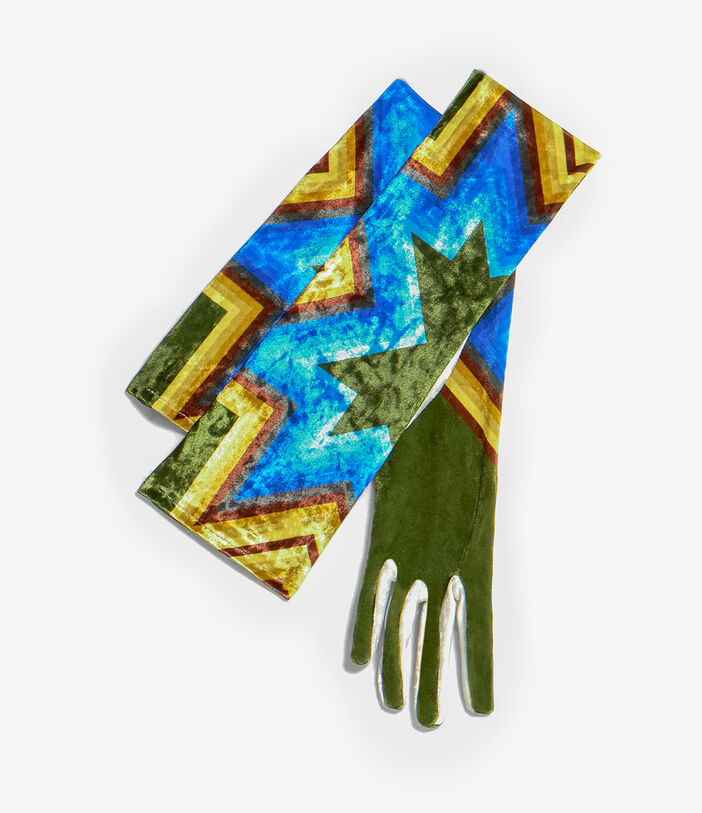 Pierre Louis Mascia RANAT Gloves Polyester Multicolor RANATSGU01PL513439101