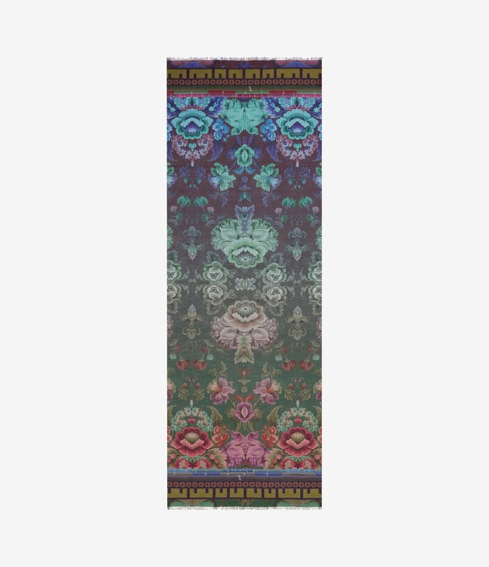 Pierre Louis Mascia HAWNBCI Scarf Cotton Silk 65x190 PEONIA HAWNBCISW065X190ACO517575101