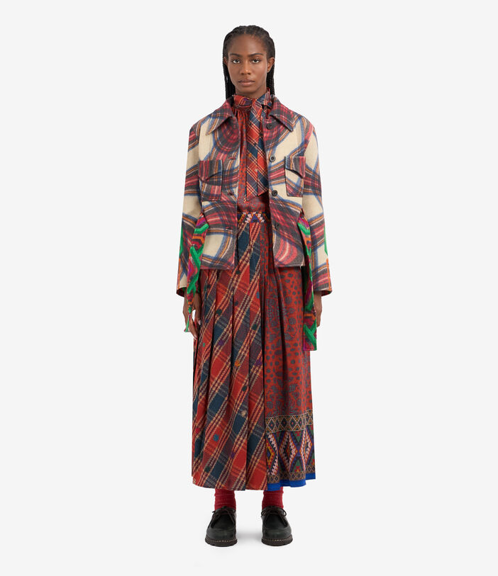 Pierre Louis Mascia PANSOL Jacket Wool Multicolor PANSOLGB12321WO513441101