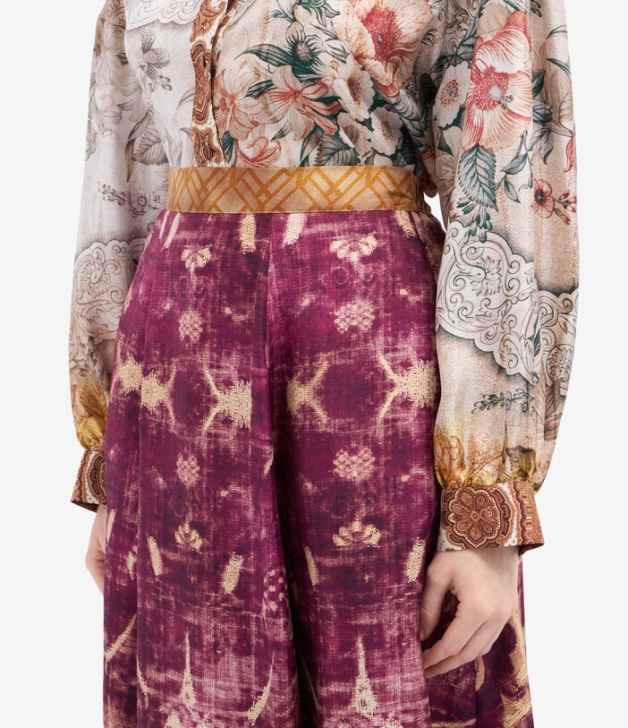 Pierre Louis Mascia ALOE Skirt Silk Pierre Louis Mascia ALOE Skirt Silk Multicolor ALOESGO12353SE516388101