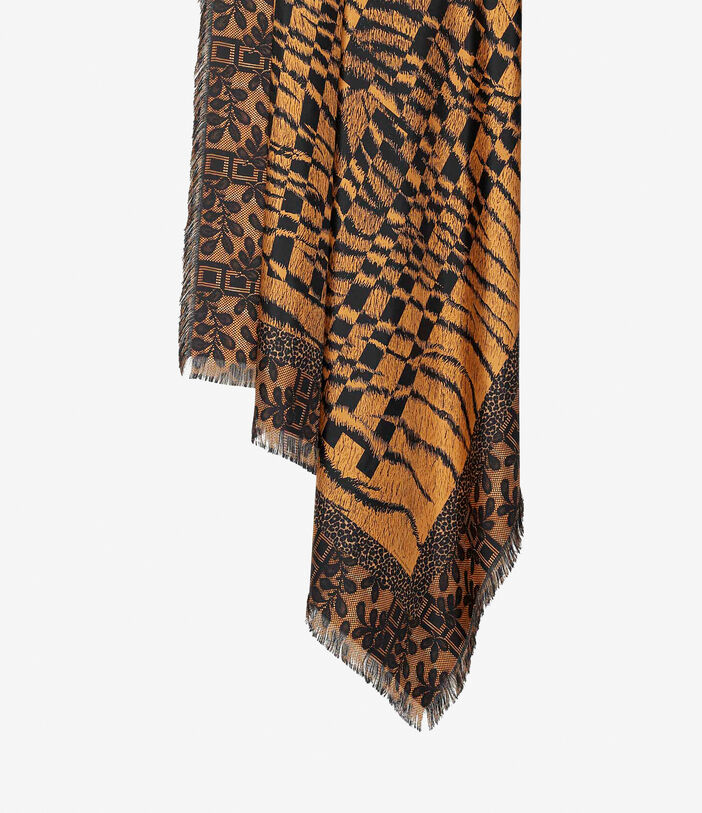 Pierre Louis Mascia ALOEUW Shawl Scarf Silk 135x195 Multicolor ALOEUWSW135X195S4SE51563910118