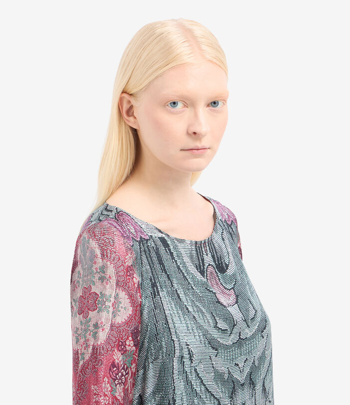 Pierre Louis Mascia ALOE Dress Silk Multicolor ALOESAB12602SE516372101