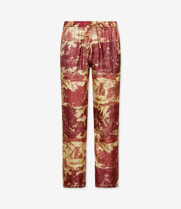 Pierre Louis Mascia ALOE Trousers Silk BAROCCO ALOESPT10959SE518112101