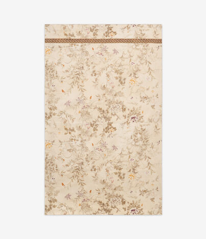 Pierre Louis Mascia CERBIATTOOTT Floral Tablecloth Cotton 175x275 CHAMPAGNE CERBIATTOOTTB175X275PACCO512857101