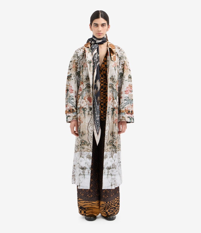 Pierre Louis Mascia ROSA Raincoat Cotton Pierre Louis Mascia ROSA Raincoat Cotton Multicolor ROSAIMP12649CO516587101