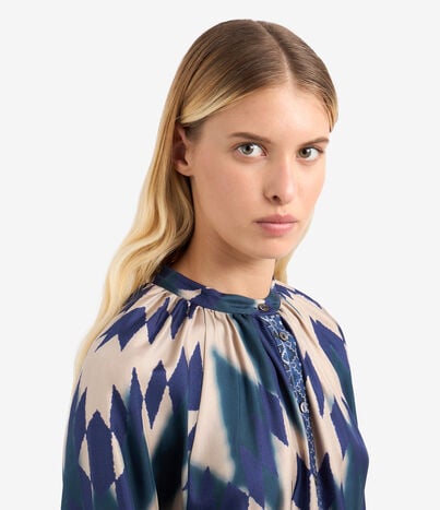 Pierre Louis Mascia ALOE Dress Silk Multicolor ALOESAB11524SE513355101