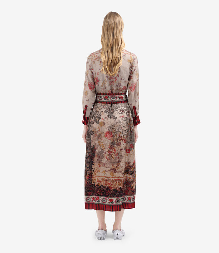 Pierre Louis Mascia ALOE Shirt Dress Silk PARCHMENT ALOESAB12448SE514916101