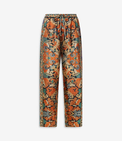 Pierre Louis Mascia ALOE Trousers Silk KILIM ALOESPT10959SE516278101