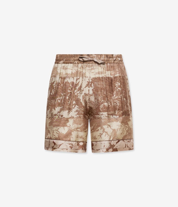Pierre Louis Mascia ALOE Shorts Silk TERRA CIPRIATA ALOESPN12170SE518130104