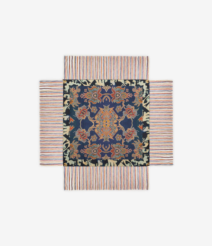 Pierre Louis Mascia ALOEUW Shawl Scarf Silk 135x135 Multicolor ALOEUWSW135X135INSE51234010118