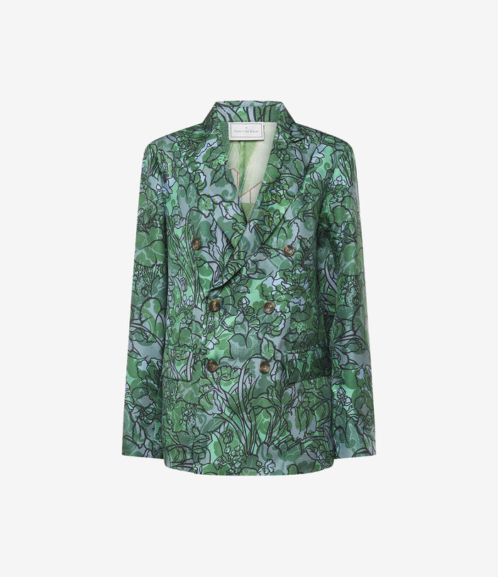 Pierre Louis Mascia FANCY Jacket Silk Pierre Louis Mascia FANCY Jacket Silk Multicolor FANCYGC12167SE511747101