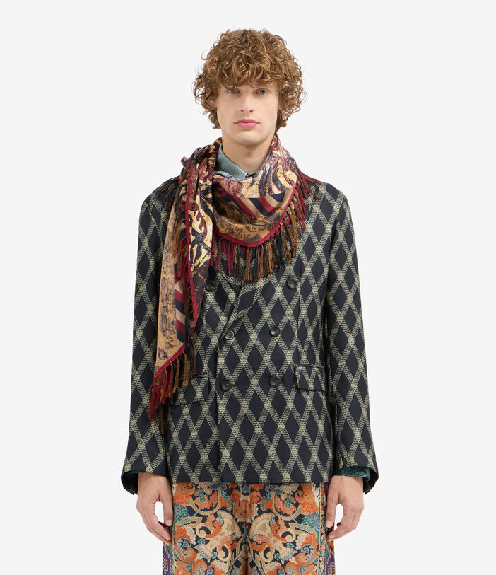 Pierre Louis Mascia ALOEUW Scarf Silk 100x100 Pierre Louis Mascia ALOEUW Scarf Silk 100x100 Multicolor ALOEUWSW100X100RPFSE51582210118