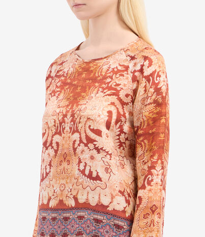Pierre Louis Mascia ALOE Longsleeve Shirt Silk Multicolor ALOESCML10061SE516216101