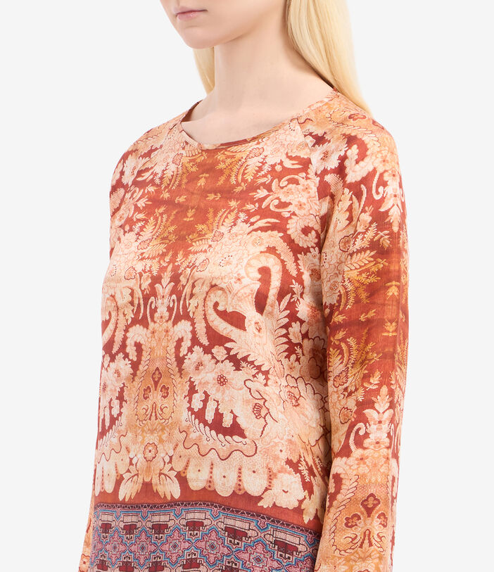 Pierre Louis Mascia ALOE Longsleeve Shirt Silk Multicolor ALOESCML10061SE516216101