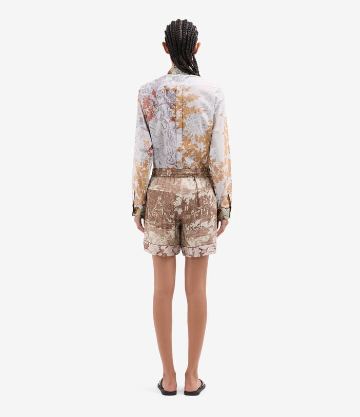 Pierre Louis Mascia ALOE Shorts Silk TERRA CIPRIATA ALOESPN12170SE518130104