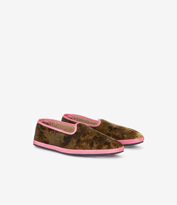 Pierre Louis Mascia KANPUR Loafer/Slippers Other fibres Multicolor KANPURPNTFRIULANEAF138764101