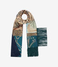 Pierre Louis Mascia ALOEWON Scarf Silk Cashmere 65x190 MOSAICO DI LAGUNA ALOEWON065X190DLSE518915101