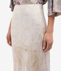 Pierre Louis Mascia FEBO Pencil Skirt Silk AVORIO FEBOSGO11874SE147078101