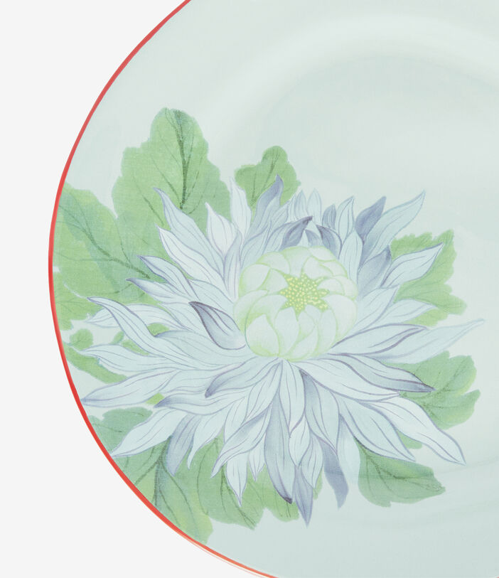 Pierre Louis Mascia PLATE Floral Plate Ceramic/Earthenware LIGHT BLUE PLATEAP06CRMAZZURRO
