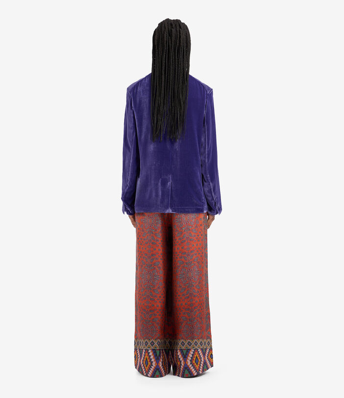 Pierre Louis Mascia KANPUR Jacket Viscose Silk VIOLA KANPURUGC12386VIVIOLA