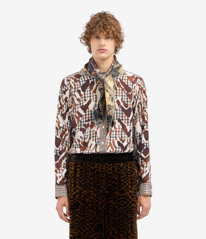 Pierre Louis Mascia CIALDA Bandana Scarf Silk 90x90 Multicolor CIALDATW090X090MSE51580810112