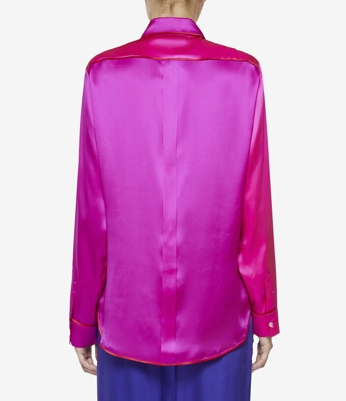 Pierre Louis Mascia ADANA Longsleeve Shirt Silk FUXIA ADANAUCML10642SEFUXIA