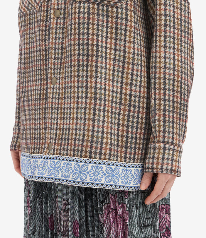 Pierre Louis Mascia PANCAKE Jacket Wool Multicolor PANCAKESGACG10958WO143932101